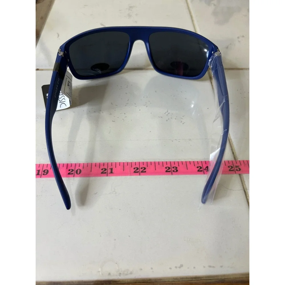 7-Eleven 24/7 Life Classic C10 Sunglasses Blue Smoke Lens Sport Rectangular